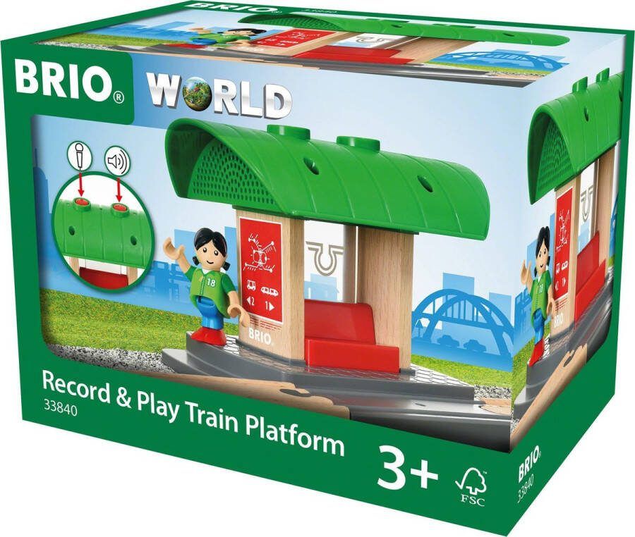 Brio treinplatform opnemen en afspelen