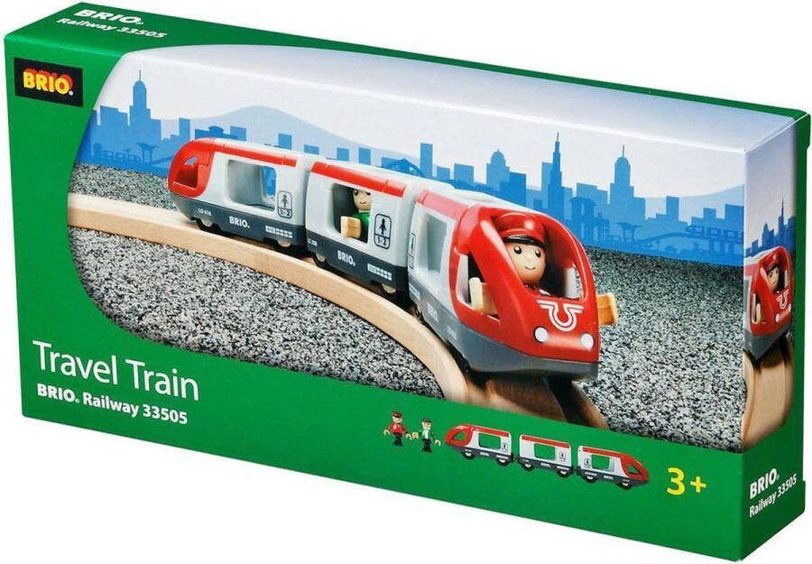 Brio houten Rode passagierstrein 33505