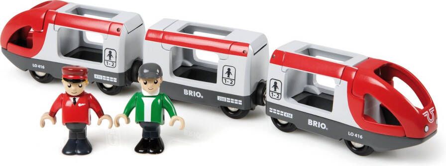 Brio houten Rode passagierstrein 33505