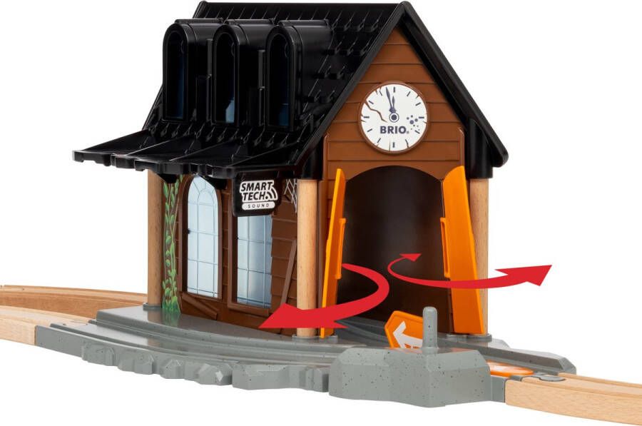 BRIO Spooky Treinstation Smart Tech Sound 36007 Treinbaan