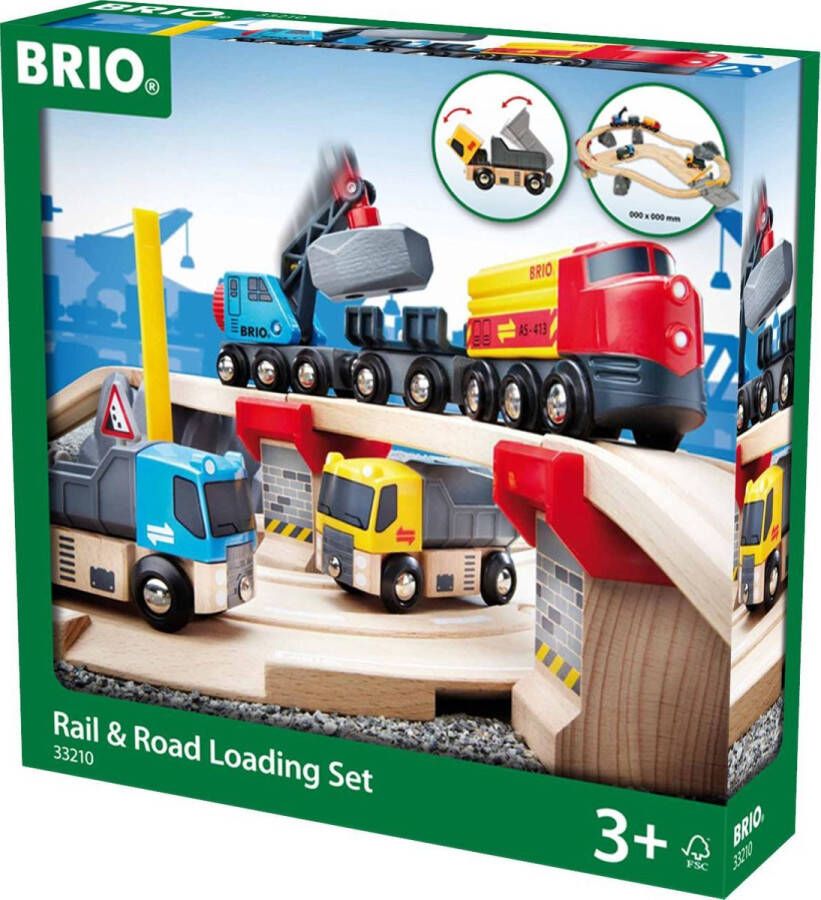 BRIO Spoor En Weg Transportset 33210