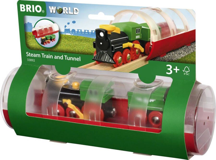 BRIO Stoomtrein & Tunnel 33892