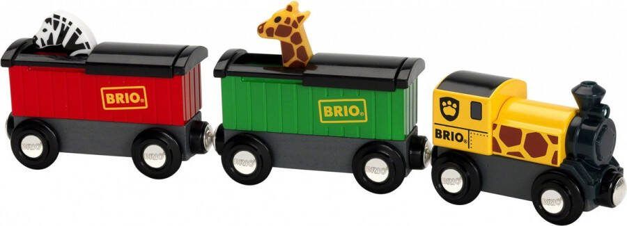 BRIO Trein met Safari Dieren 33722 Treinbaanonderdeel