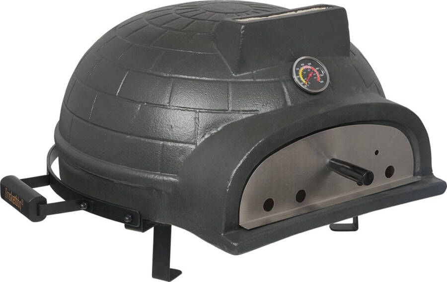 Brisketbbq Keramische pizza oven hout gestookt 21inch Tafelmodel