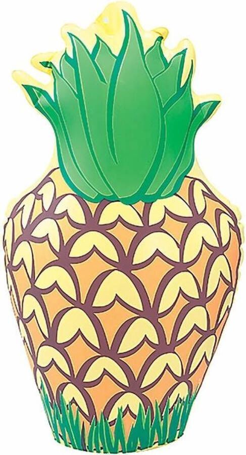 Merkloos Opblaasbare ananas 35 cm Opblaasfiguren