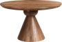Brix Ronde Eettafel Balthazar Mangohout 130cm Bruin - Thumbnail 1