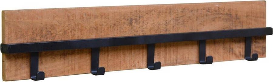 Brix Kapstok Ethan Mangohout en Gecoat Staal 6x75x15 - Foto 2