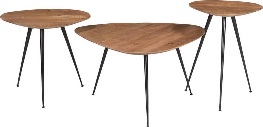 Livingfurn | Salontafel Brix Loua set 3 | Woonkamertafels | SalontafelSalontafelset