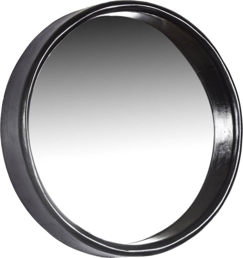 Brix Spiegels Demy Black 10x55x55 Mangohout