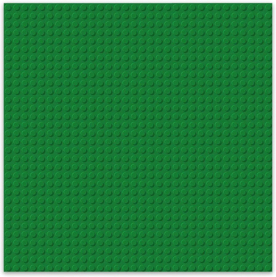 BRIXIES Bouwplaat Grondplaat 32x32 noppen Geschikt voor Lego Classic Bouwstenen Groen
