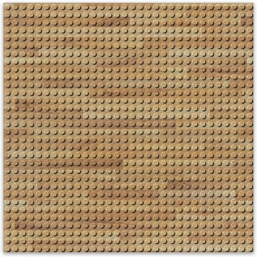 BRIXIES Bouwplaat Grondplaat 32x32 noppen Geschikt voor Lego Classic Bouwstenen Hout