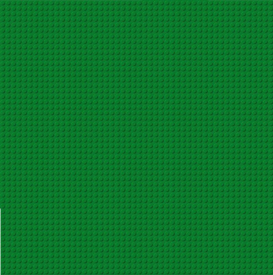 BRIXIES Bouwplaat Grondplaat 50x50 noppen Geschikt voor Lego Classic Bouwstenen Groen