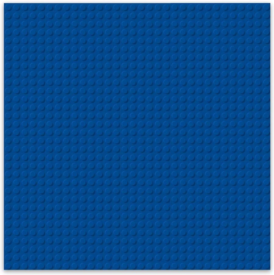 BRIXIES Bouwplaat Grondplaat 32x32 noppen Geschikt voor Lego Classic Bouwstenen Blauw