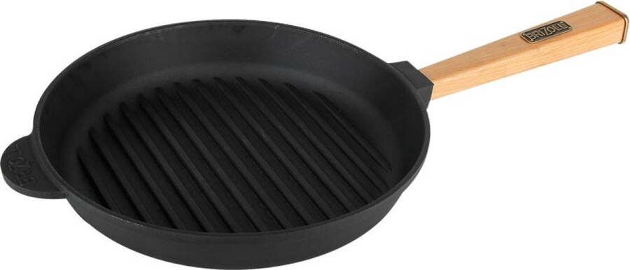 BRIZOLL Gietijzeren Grillpan OPTIMA 26 cm Alle Warmtebronnen