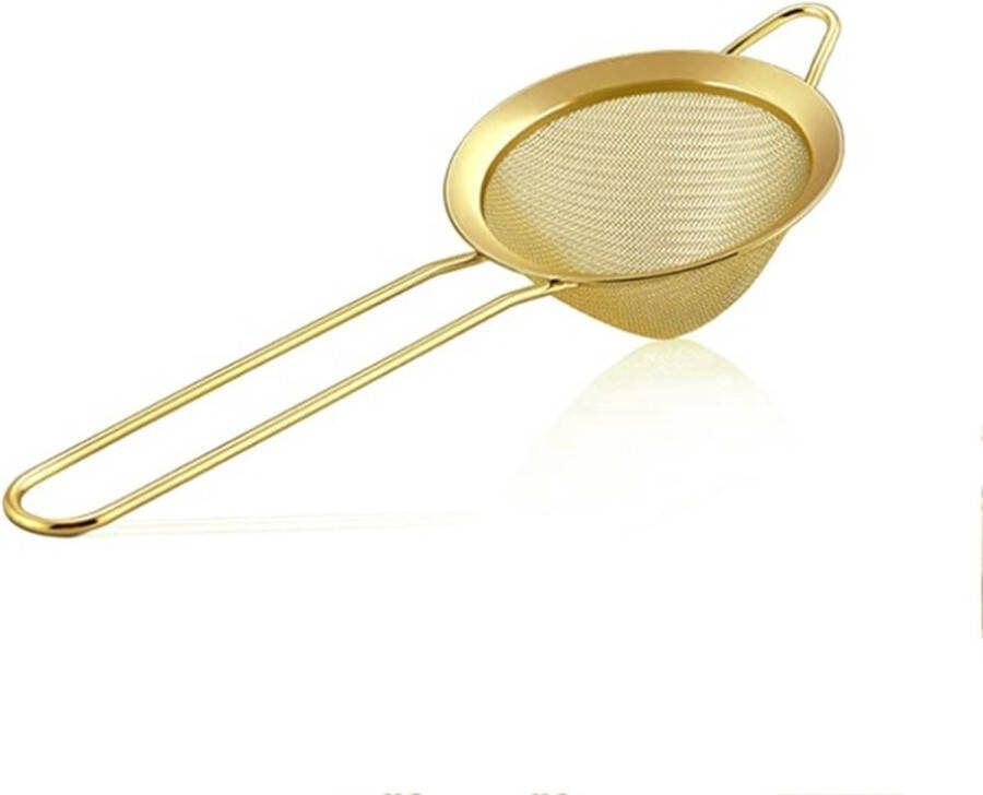 BRMT Luxe Cocktail Zeef Goud Cocktail accessoire Bar zeef