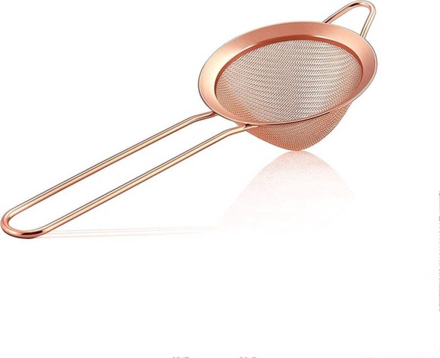 BRMT Luxe Cocktail Zeef Rose Goud Cocktail accessoire Bar zeef