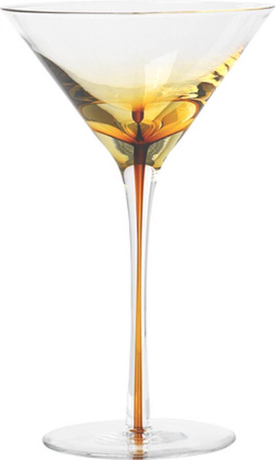 Broste Copenhagen Amber Martini glazen set van 4 20 CL in geschenkverpakking