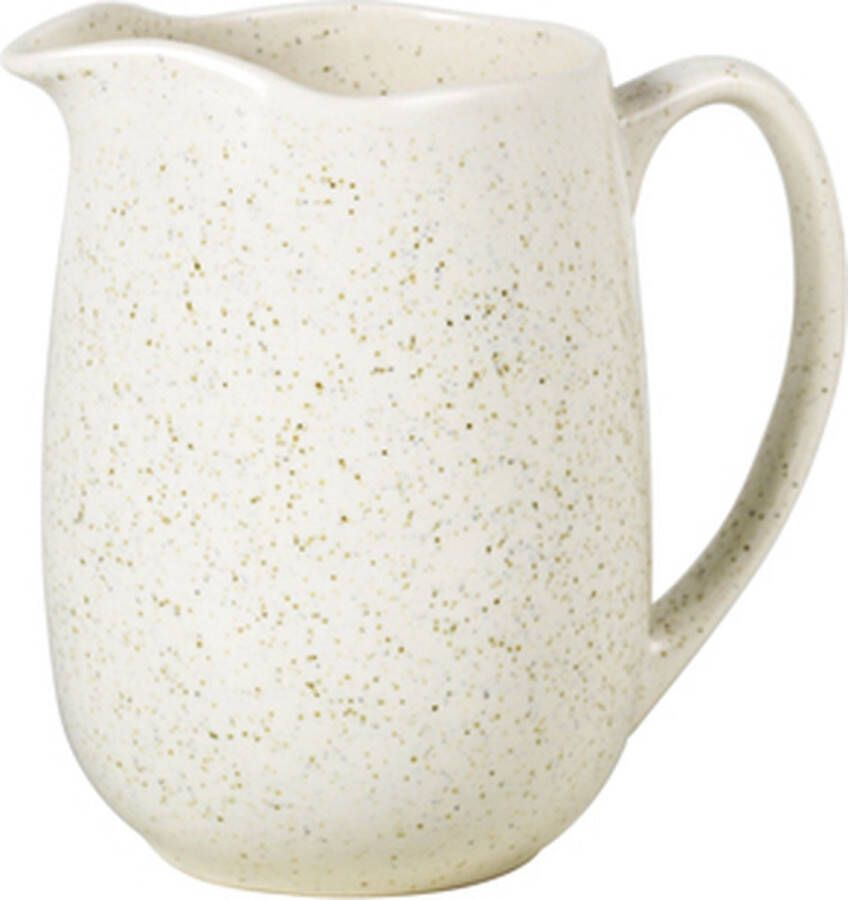 Broste Copenhagen by Cactula Broste Copenhagen Nodic Vanilla servies grote melkkan Big milk jug Ø 9 x H 16 cm – 100CL