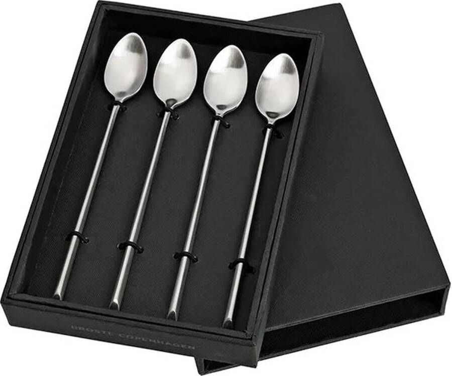 Broste Copenhagen Dessertlepels &apos;Setten&apos; Set van 4