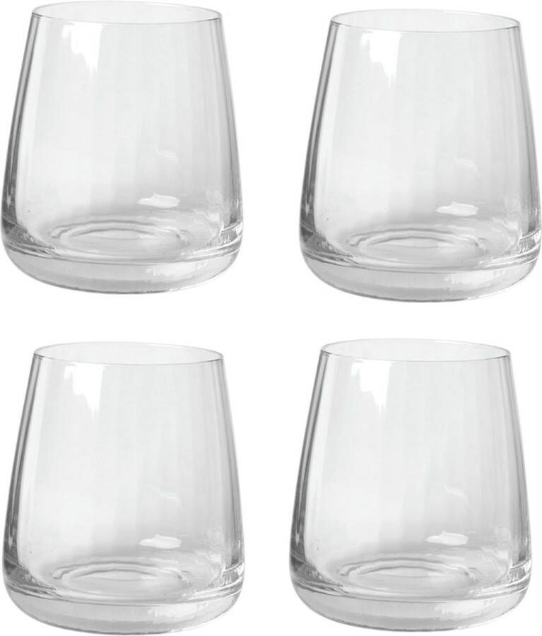 Broste Copenhagen Sandvig collectie set van 4 champagne glazen mond geblazen 20 CL