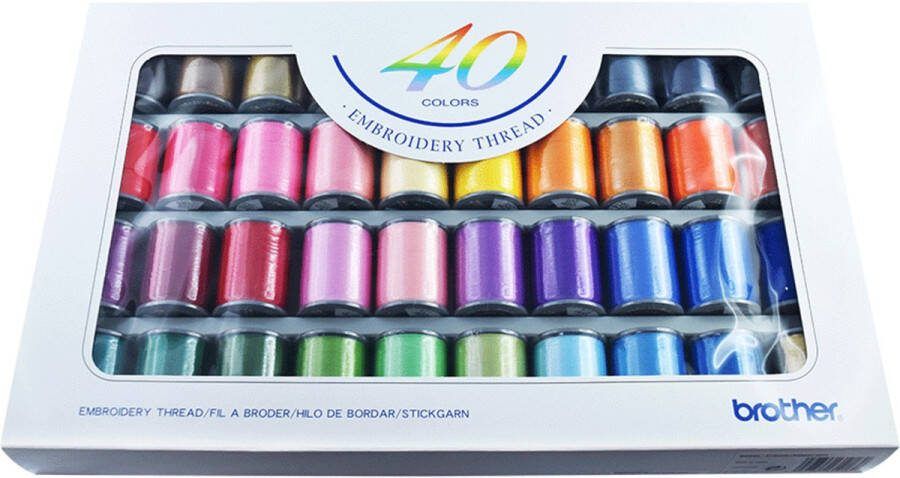 Brother borduurgarenset 40 stuks