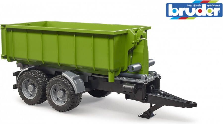 Bruder Roll-Off-Container trailer voor tractoren van