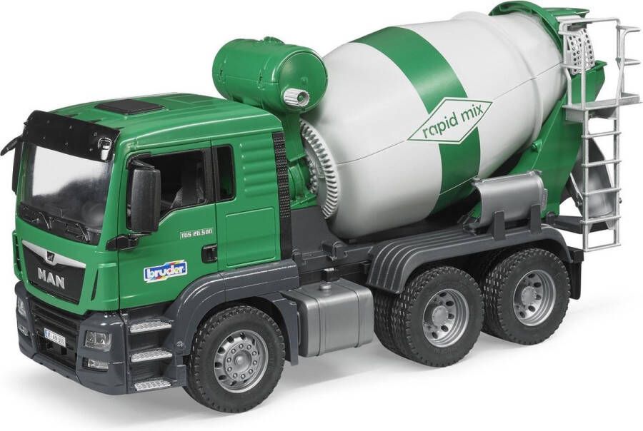 Bruder Man Tgs Cement Mixer 1:16 Groen (03710)