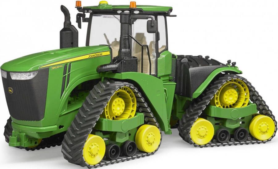 Bruder John Deere 9620RX Tractor met Rupsbanden Schaal 1:16 Speelgoedvoertuig voor Kinderen vanaf 3 Jaar