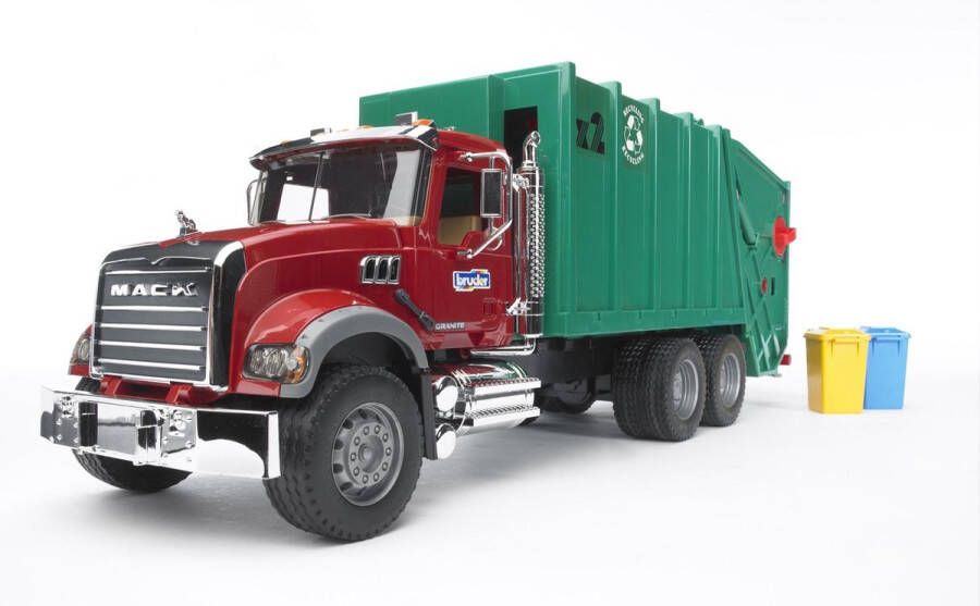 Bruder Mack Granite vuilniswagen 1:16 Logistiek
