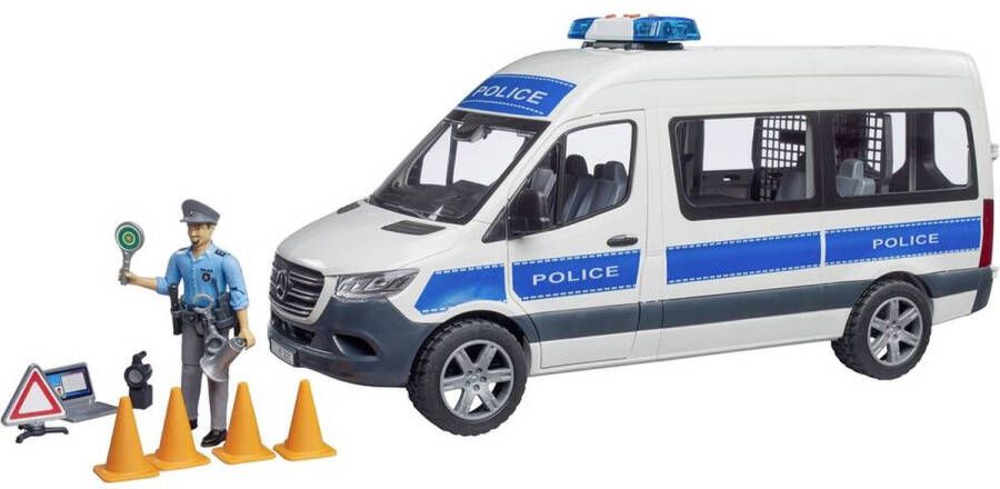 Bruder Mercedes Benz Sprinter politiehulpvoertuig Kant-en-klaar model Hulpdienstvoertuig (model)