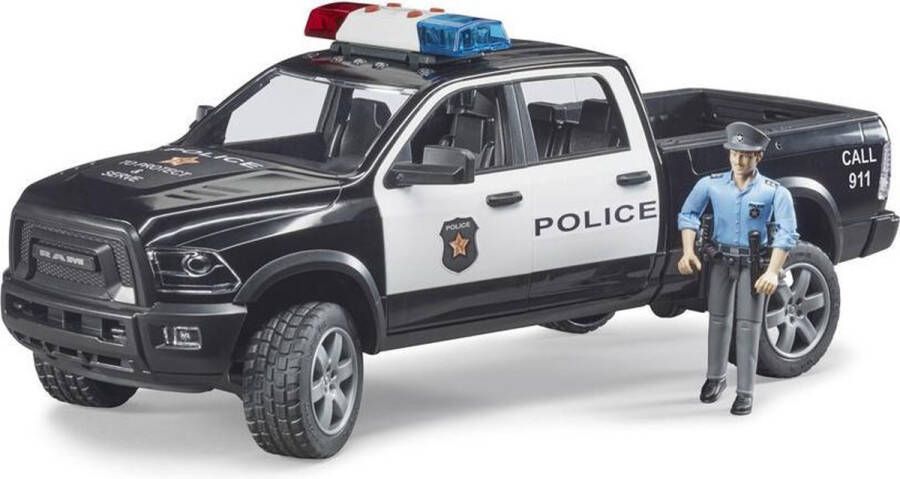 Bruder Ram 2500 Polizei Pickup Mit Polizist Und Ausstattung 2505