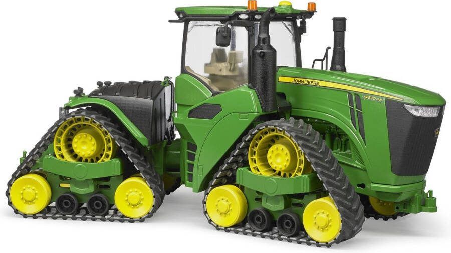 Bruder John Deere 9620RX Tractor met Rupsbanden Schaal 1:16 Speelgoedvoertuig voor Kinderen vanaf 3 Jaar