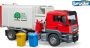 Bruder Vuilniswagen Loading Grabage Truck (BR3761) - Thumbnail 3