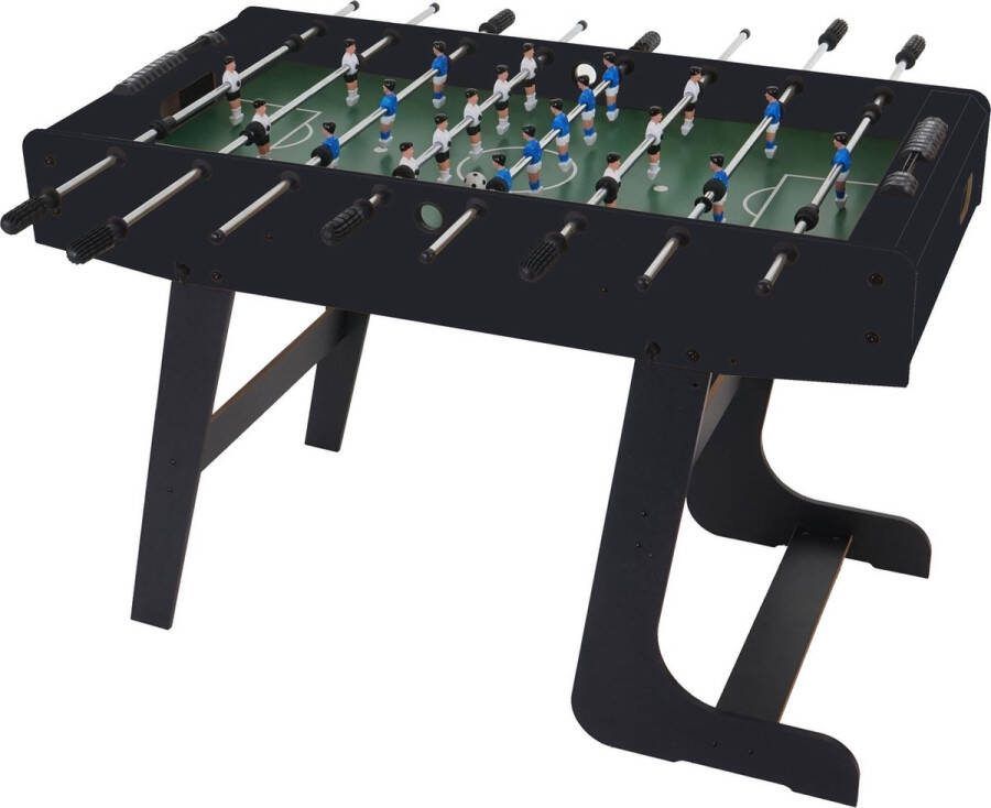 Brulo Voetbaltafel zwart 83 cm hoog