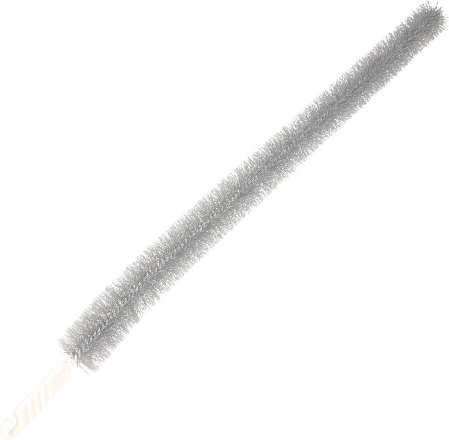 Merkloos Brumag Radiatorborstel flexibel 92 cm extra lang kunststof grijs schoonmaakborstel plumeaus