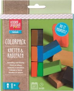 WAYS_ Brunnen Boetseerklei-gum Junior Colorpack Basic 6-delig