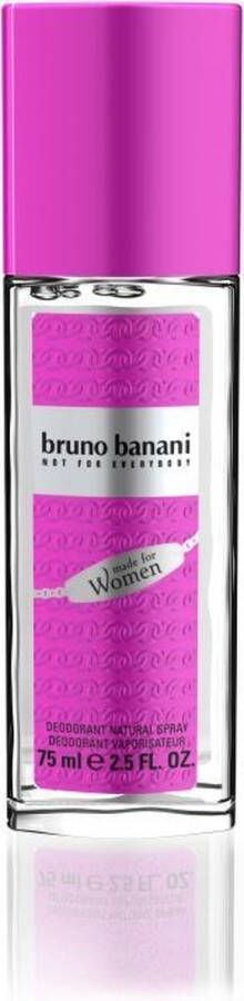 Bruno Banani Made For Woman Deodorant 75ml