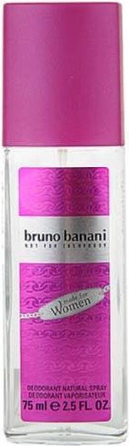 Bruno Banani Made For Women Deodorant glass 75ML