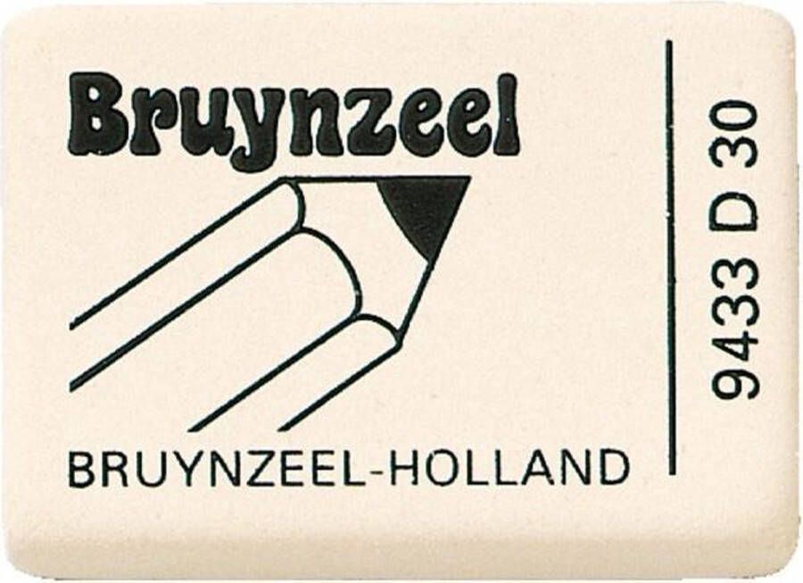 BRUYNZEEL Gum Vlakgom Extra zacht 2.9x4.2cm 1 stuks
