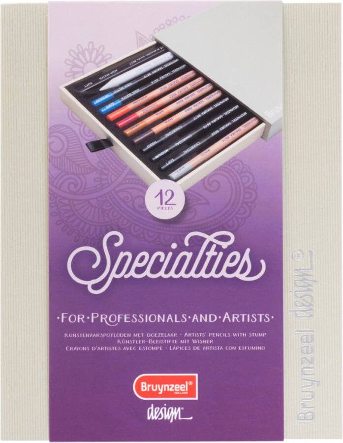 BRUYNZEEL Design box 12 speciale potloden