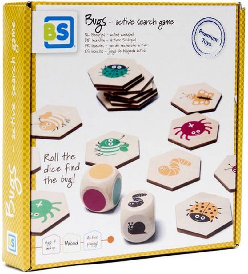 BS Toys Beestjes Actief Zoekspel Educatief Kaartspel Vanaf 4 jaar