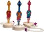 BS Toys ringwerpen Vogels 22 x 5 cm hout 6-delig - Thumbnail 1