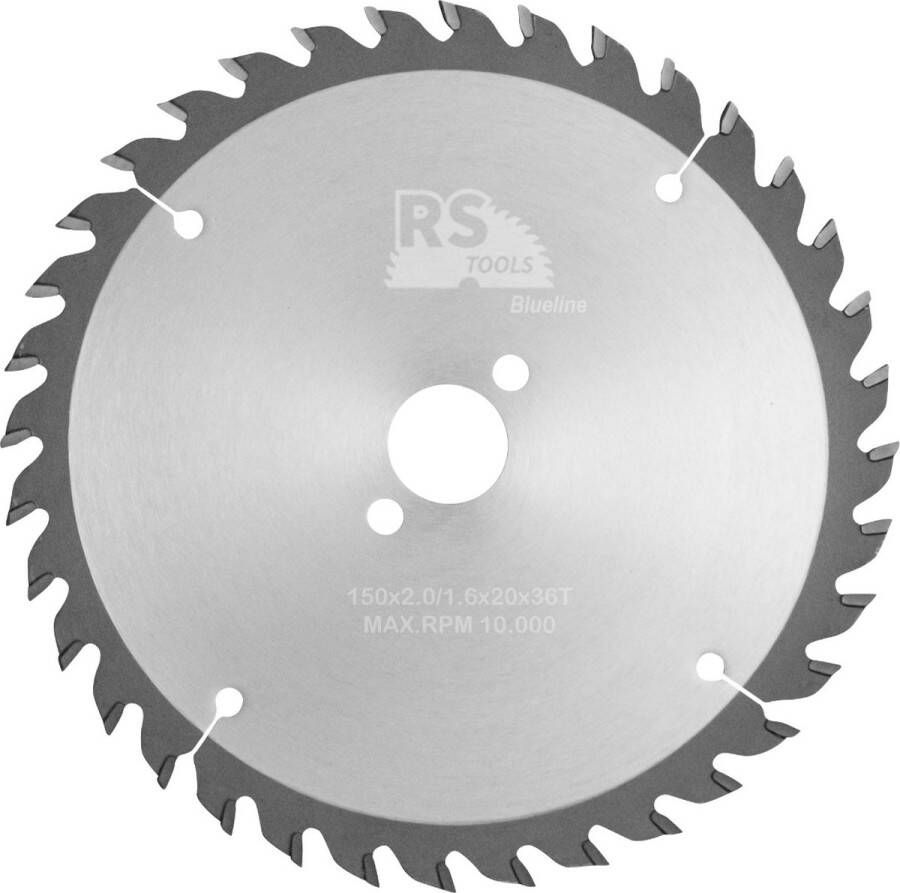 RStools BasicLine RStools HM cirkelzaag BasicLine Ø150 x 2 x 20 mm T=36 wisseltand