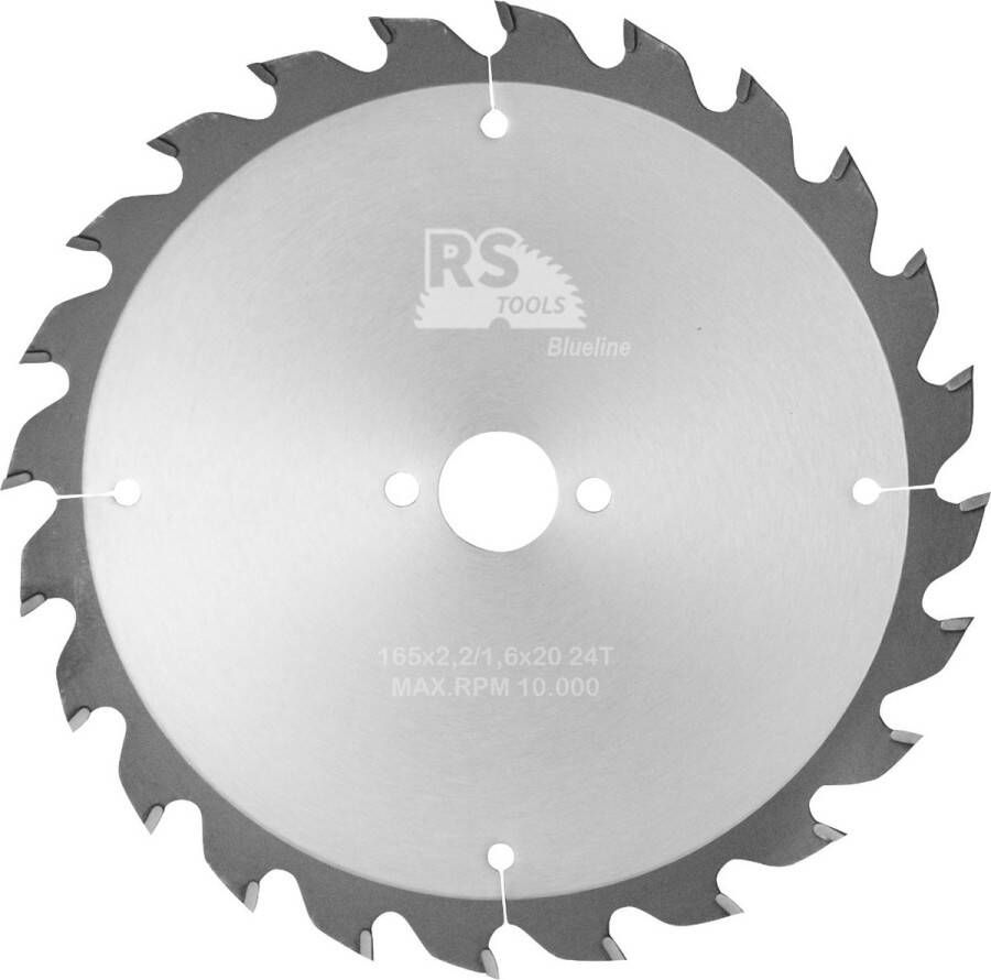 RStools BasicLine RStools HM cirkelzaag BasicLine Ø165 x 2 x 20 mm T=24 wisseltand