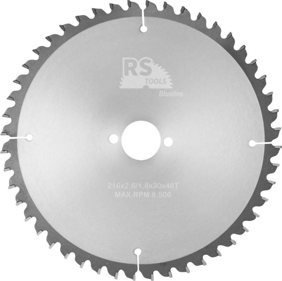 RStools BasicLine RStools HM cirkelzaag BasicLine Ø216 x 2 6 x 30 mm T=48 wisseltand