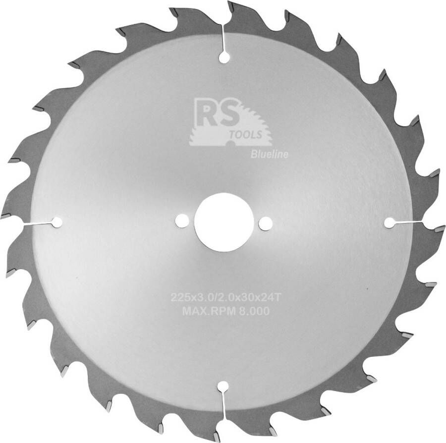 RStools BasicLine RStools HM cirkelzaag BasicLine Ø225 x 2 8 x 30 mm T=24 wisseltand