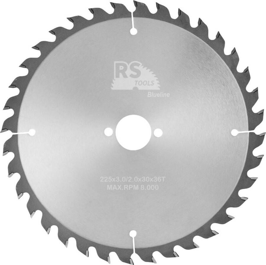 RStools BasicLine RStools HM cirkelzaag BasicLine Ø225 x 2 8 x 30 mm T=36 WZ