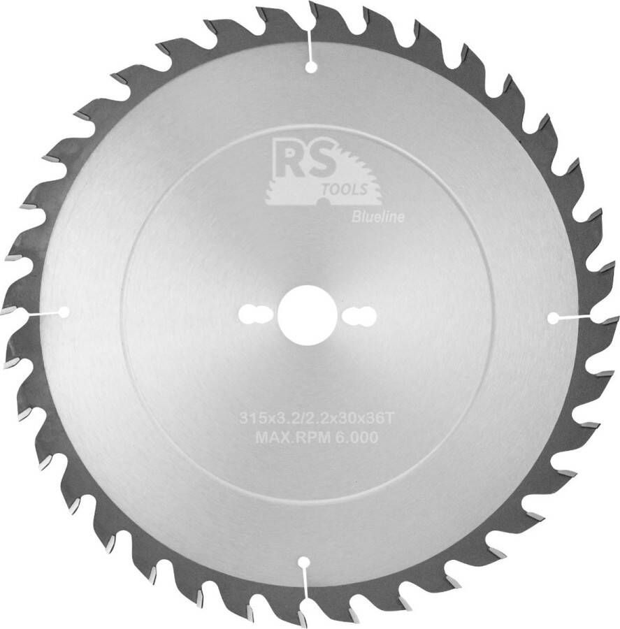 RStools BasicLine RStools HM cirkelzaag BasicLine Ø315 x 3 0 x 30 mm T=36 wisseltand