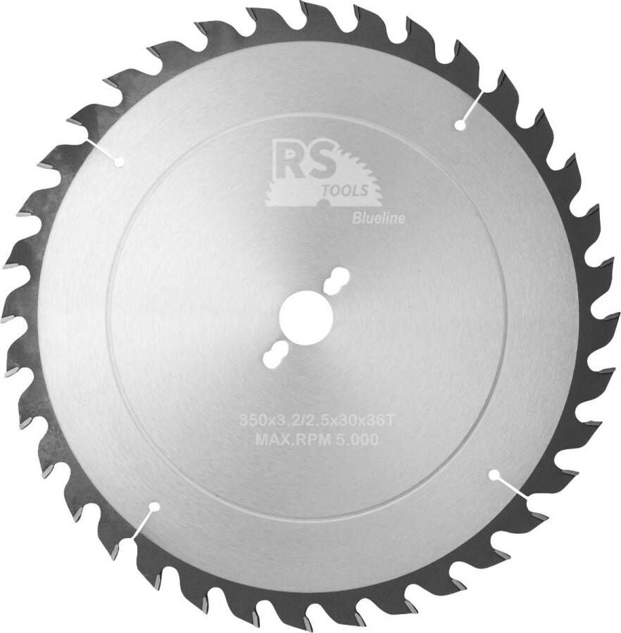 RStools BasicLine RStools HM cirkelzaag BasicLine Ø350 x 3 2 x 30 mm T=36 wisseltand