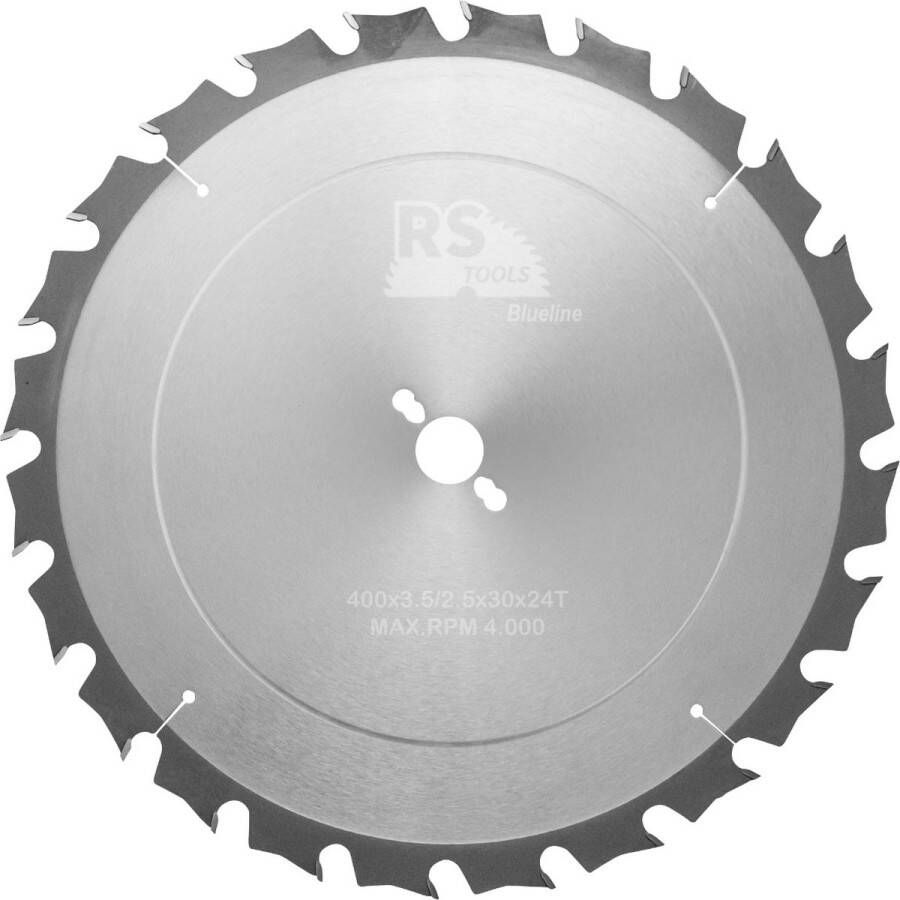 RStools BasicLine RStools HM cirkelzaag BasicLine Ø400 x 3 5 x 30 mm T=24 wisseltand (spaanbegrensd)